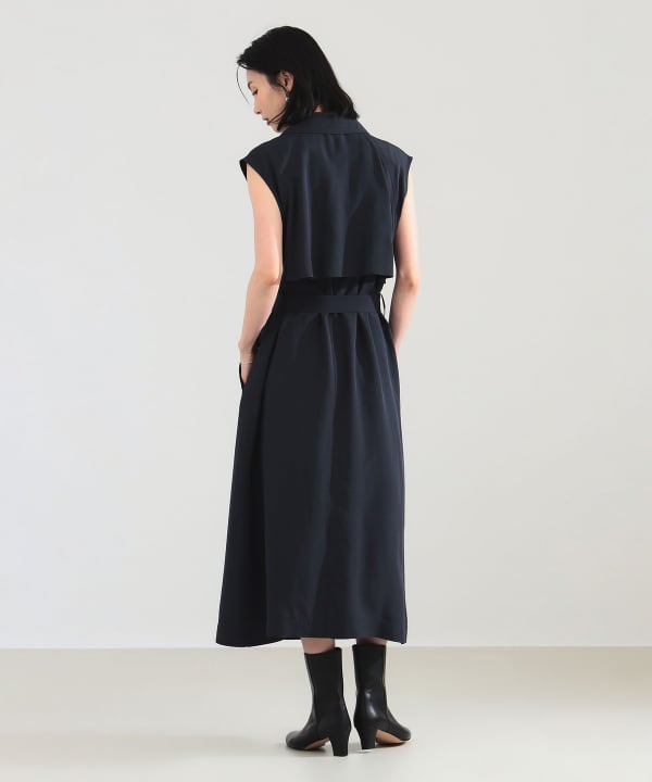 Demi-Luxe BEAMS 花柄ノースリーブロングワンピース MARIHA（マリハ）の「MARIHA × Demi-Luxe BEAMS / 別注 夏の月影