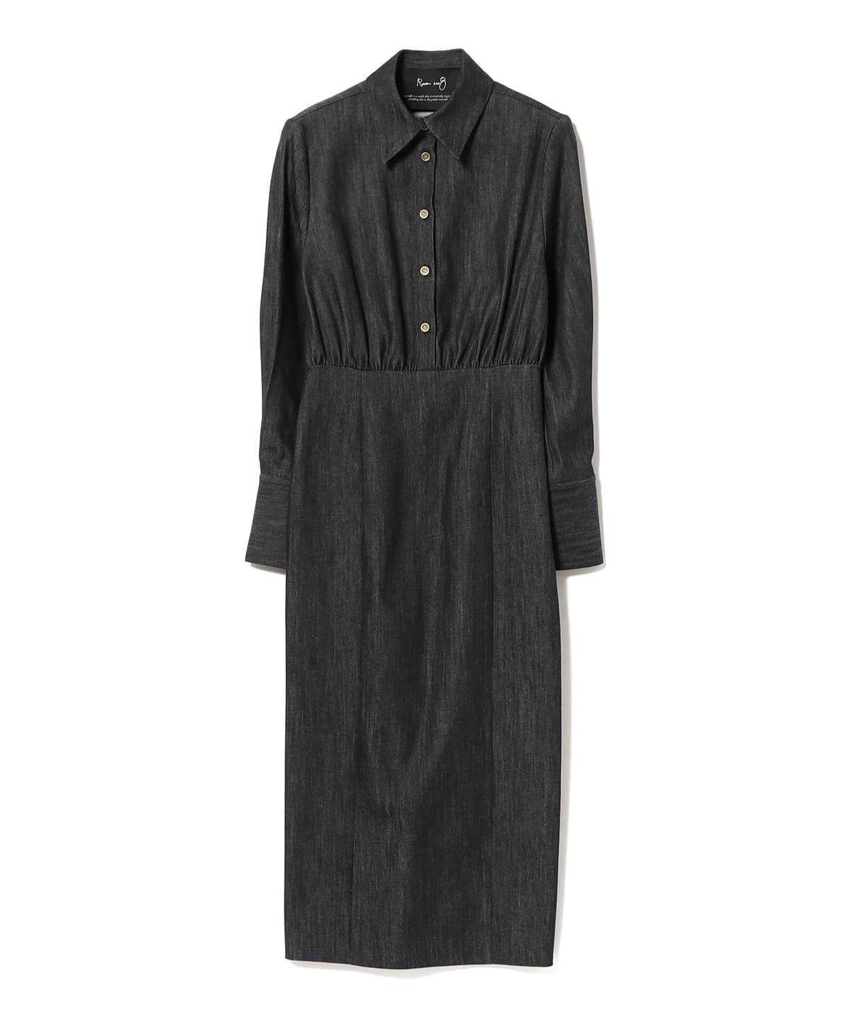 ROOM NO.8 BLACK ルームエイトブラック / デニム シャツ ワンピース ワンピース WOMEN INDIGO BLUE 1 ROOM NO.8 BLACK ルームエイトブラック / デニム シャツ ワンピース ワンピース WOMEN INDIGO BLUE 1