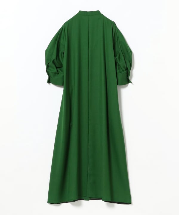 エッフェビームス　ピンク シャツワンピース 半袖 エッフェビームス ピンク シャツワンピース 半袖