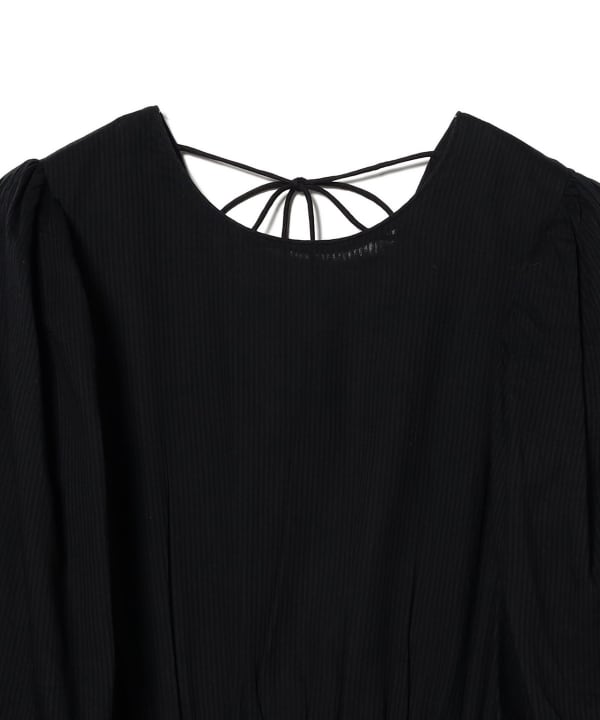 ne Quittez pas ティアード ストライプワンピース BEAMS Demi-Luxe BEAMS（デミルクス ビームス）【別注】ne Quittez pas