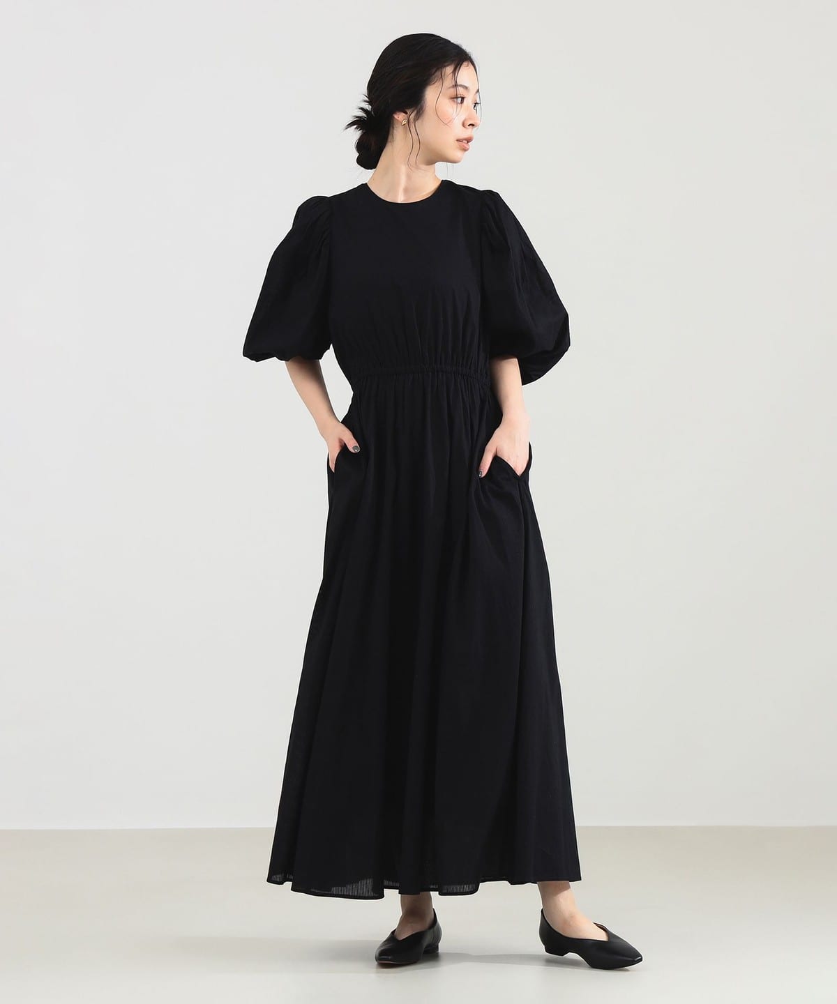 【別注】ne Quittez pas ヌキテパ / ドビー ストライプ ワンピース ワンピース WOMEN 別注BLACK STRIPE M 【別注】ne Quittez pas ヌキテパ / ドビー ストライプ ワンピース ワンピース WOMEN 別注BLACK STRIPE M