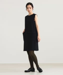 【+15%ポイントUP】AK+1 / ウール ソリッド ミニワンピース