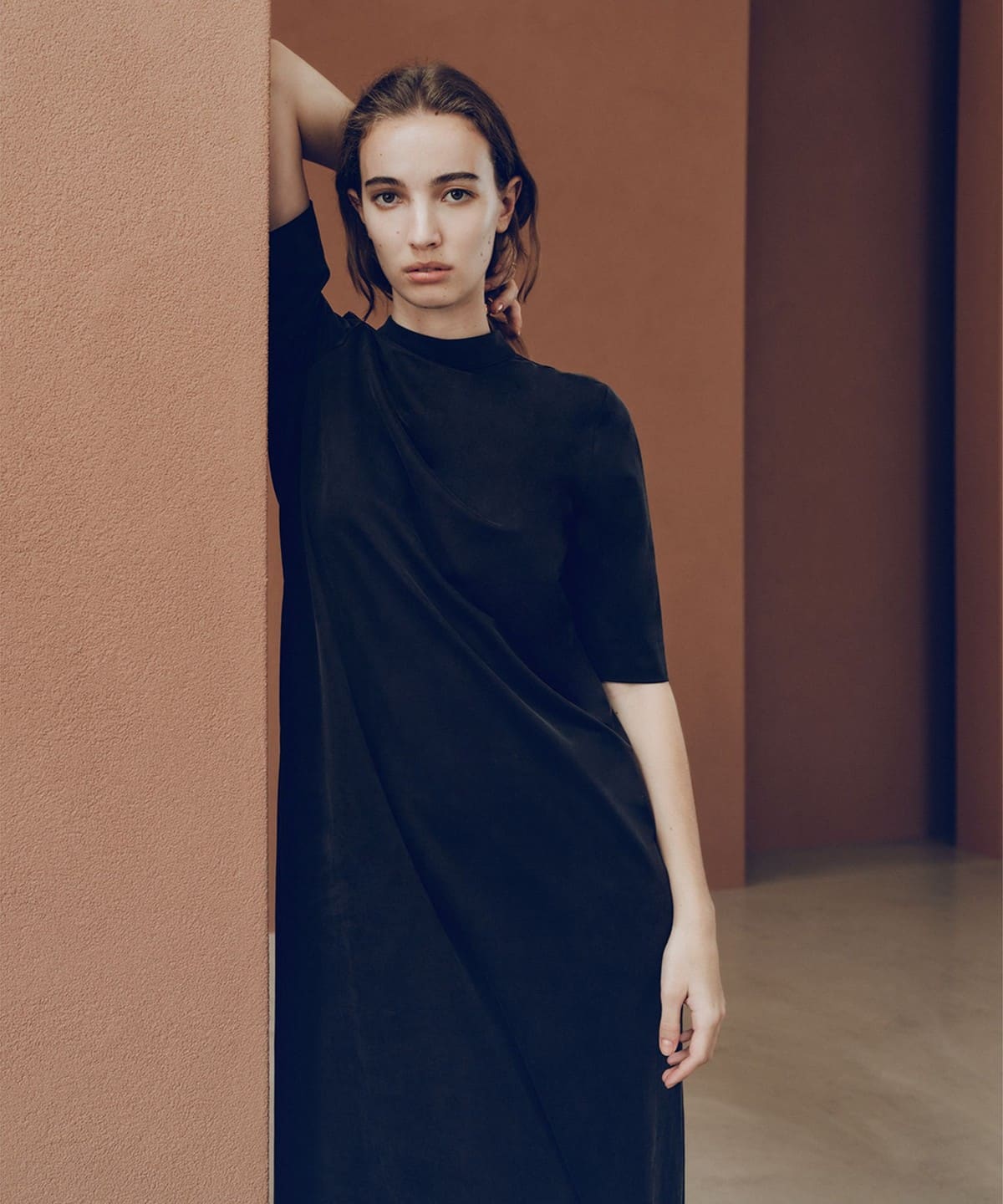 Demi-Luxe BEAMS / ペプラム ワンピース Demi-Luxe BEAMS（デミルクス ビームス）の「Demi-Luxe BEAMS