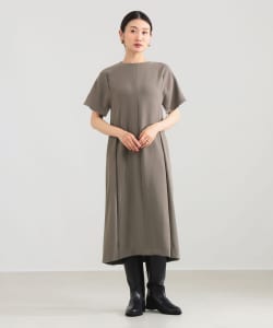 スクエア スリーブ ワンピース
