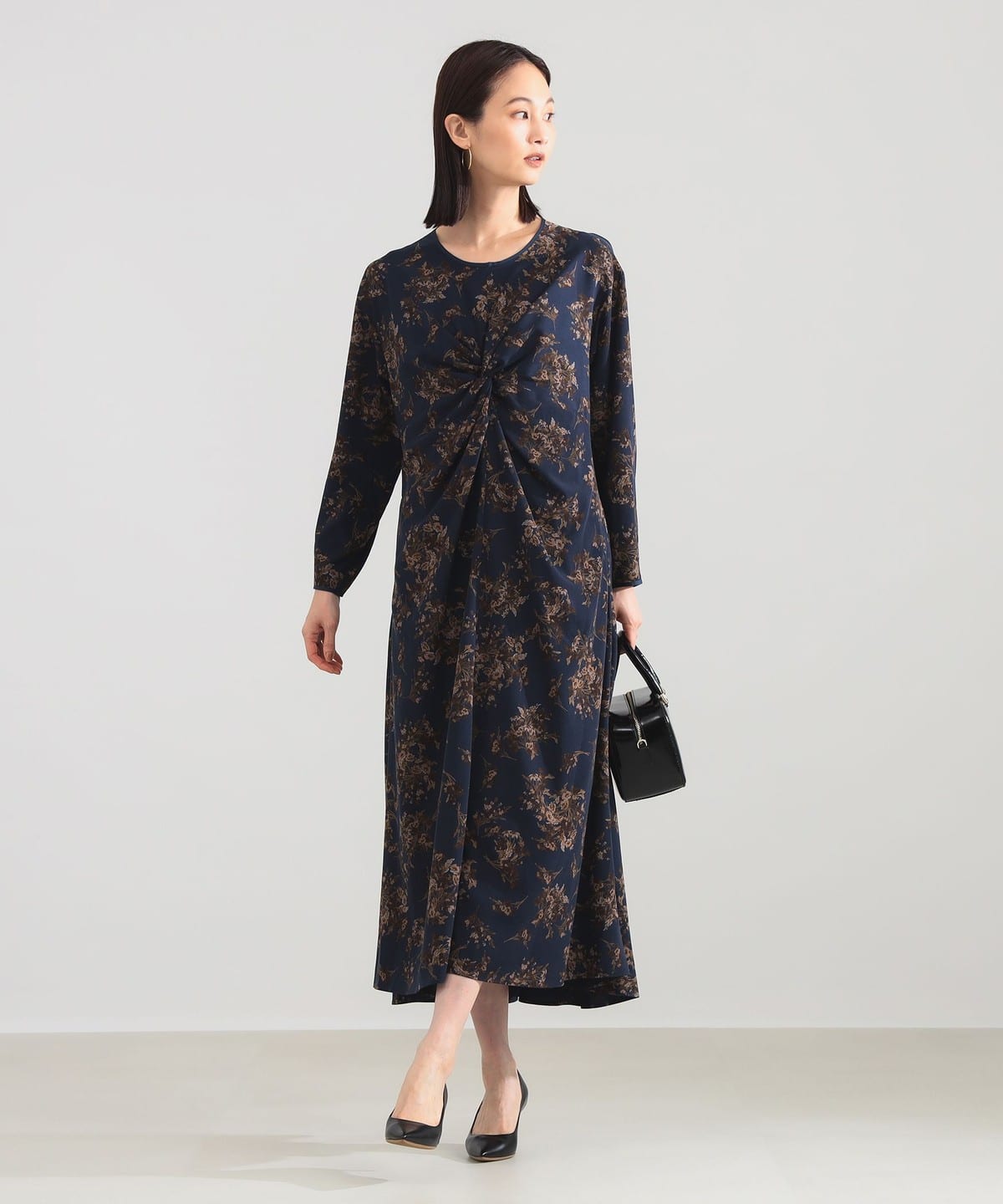 Demi-Luxe BEAMS（デミルクス ビームス）ブーケプリント ツイスト