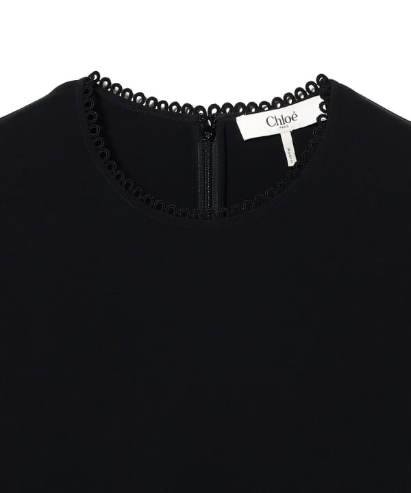 Chloe / Half Sleeve Flare Dress