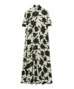 Christian Wijnants / リーフプリント タートル ドレス