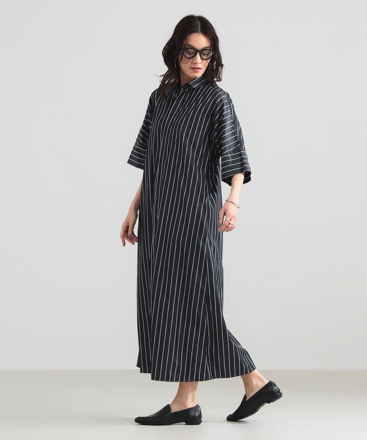 Demi-Luxe BEAMS TICCA / 半袖襯衫裙（Demi-Luxe BEAMS）可BEAMS購買