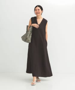 シンプル リネン 2WAY ドレス .M