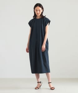 リネン オーバー タック ワンピース