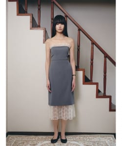 BEAMS SALON / レース コルセット ドレス
