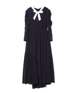 CORCOVADO / バイカラー ボウタイ ドレス