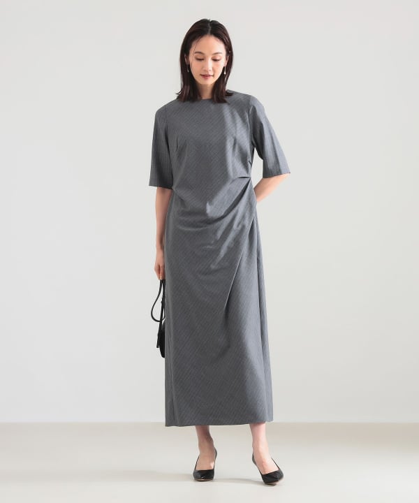 Demi-Luxe BEAMS（デミルクス ビームス）アシンメトリー タック