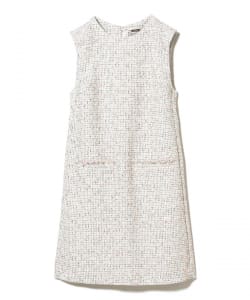 LINTON ファンシーツイード ワンピース