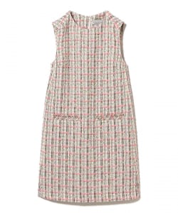 LINTON ファンシーツイード ワンピース