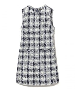 LINTON ファンシーツイード ワンピース