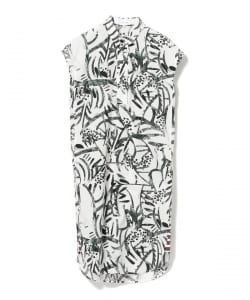 J&M DAVIDSON / ボタニカルプリント シャツワンピース