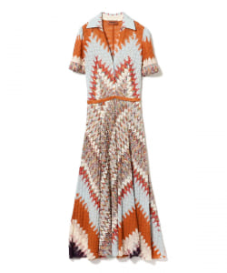 MISSONI / ジグザグ  スキッパーネック ワンピース