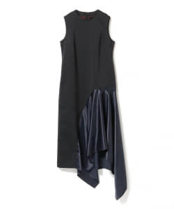 ROOM NO.8 BLACK / アシンメトリー ワンピース