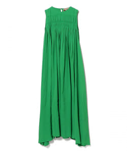 N゜21 / ギャザー ノースリーブ ワンピース