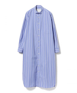 TICCA / ストライプ スクエアビッグ ロングシャツ