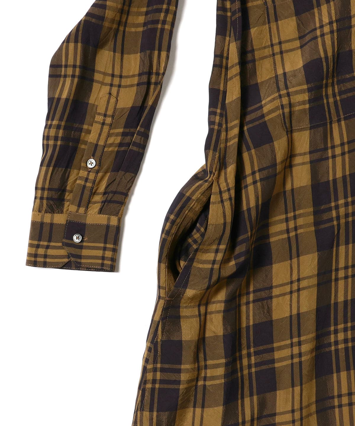 Demi Luxe Beams デミルクス ビームス Ticca 別注 チェック フレア シャツワンピース ワンピース ワンピース 通販 Beams