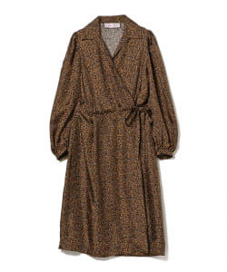 BAGUTTA / レオパード ラップワンピース