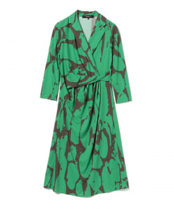 CORCOVADO / ジオメトリック プリント ラップワンピース