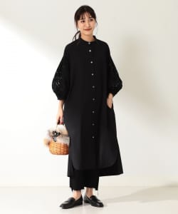 TICCA / 別注 レースパフスリーブ オープンワンピース