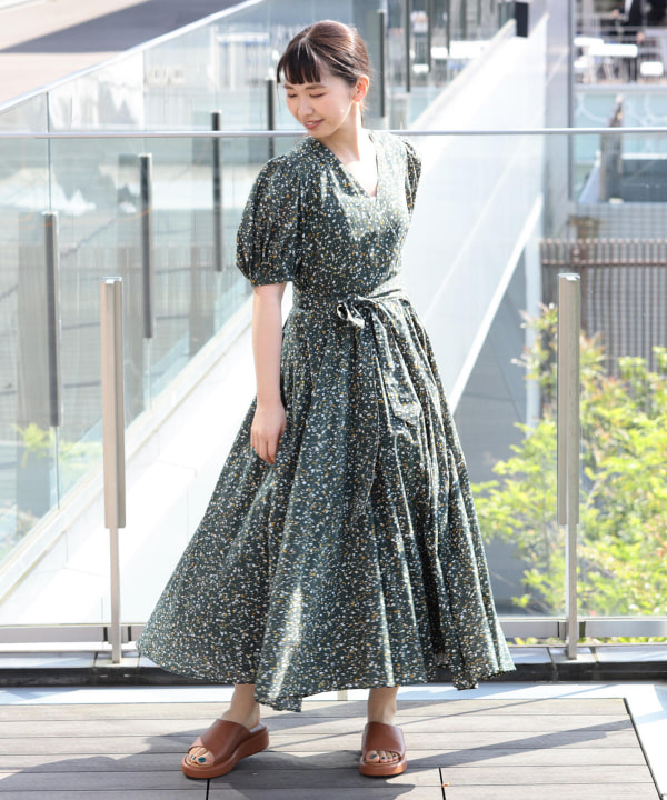 Demi-Luxe BEAMS（デミルクス ビームス）MARIHA × Demi-Luxe BEAMS / 別注 マドモアゼルのワンピース （ドットプリント）（ワンピース ワンピース）通販｜BEAMS