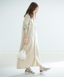 TICCA × Demi-Luxe BEAMS / 別注 ロング シャツワンピース