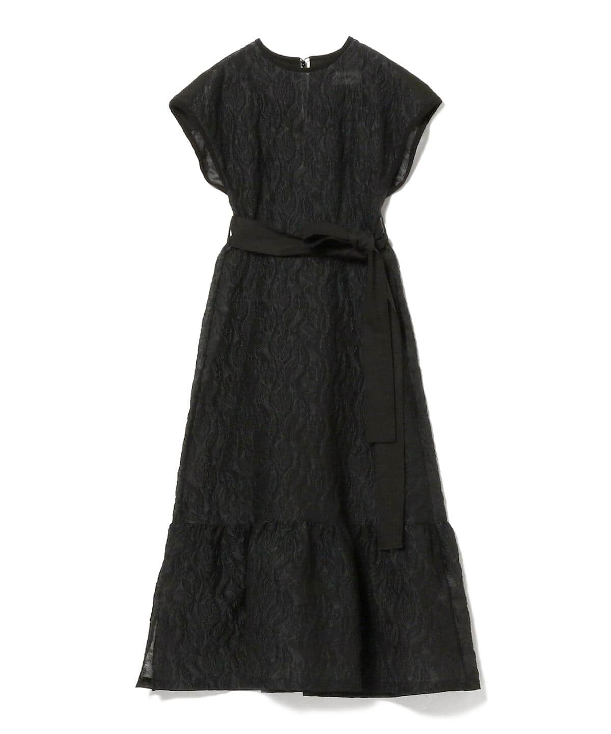 22人気の Lokitho ドレス エンボス ボタニカル ワンピース