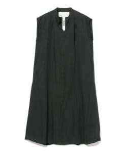 TICCA / リネン フレンチスリーブ バルーン ワンピース