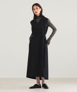 【別注】ATON / ウールトロピカル ドレス