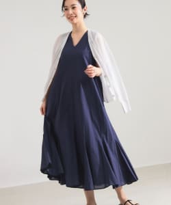 【別注】MARIHA / 夏の月影 ワンピース ソリッド