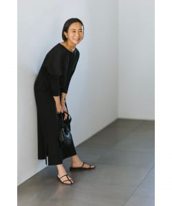 【別注】スタイリスト佐藤佳菜子 × SLOANE / 淑女のロンT ワンピース