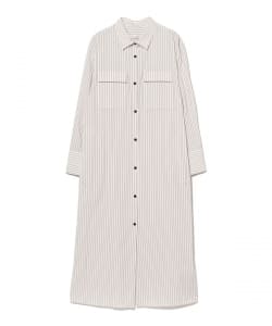 ストライプ シャツ ワンピース