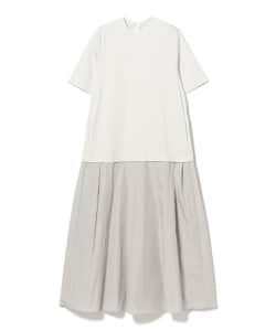 タフタ コンビ Tシャツワンピース