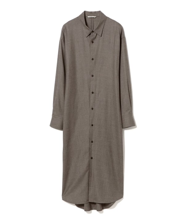 AURALEE / SUPER LIGHT WOOL SHIRT DRESS