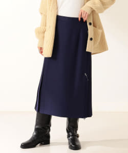 O’NEIL OF DUBLIN / DARK VIOLET SOLID キルトスカート