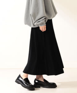 Demi-Luxe BEAMS / フレア ニット スカート