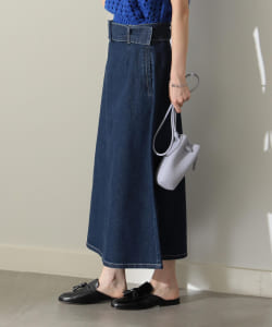 Demi-Luxe BEAMS / ストレッチ デニムスカート