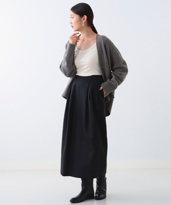 Demi-Luxe BEAMS（デミルクス ビームス）AURALEE / LIGHT MELTON SKIRT