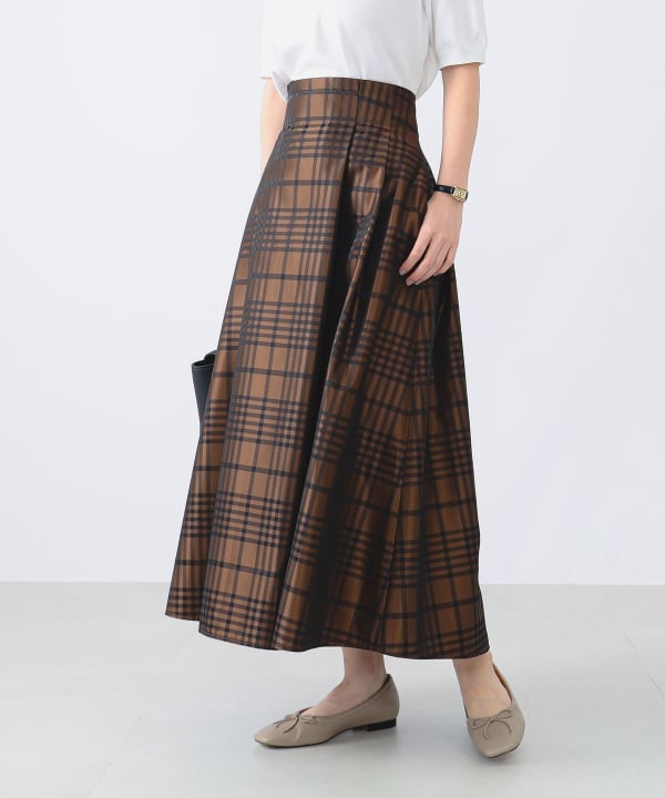 Demi-Luxe BEAMS Demi-Luxe BEAMS Demi-Luxe BEAMS / Checked Taffeta 