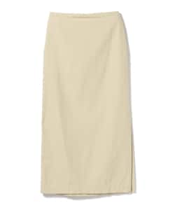 AURALEE / コットン ツイル スリット スカート