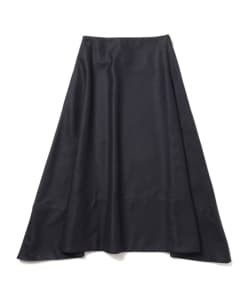 MADISONBLUE / WOOL MI-MOLLET FLAIR SKIRT