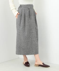ELIN / ツイード ベルトスカート