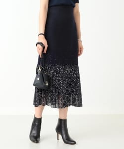 THE IRON / ウールシフォン プリーツスカート★