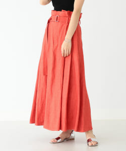 CINOH / リネンタック マキシスカート