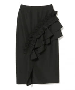 ALBINO TEODORO / アシンメトリーラッフル スカート